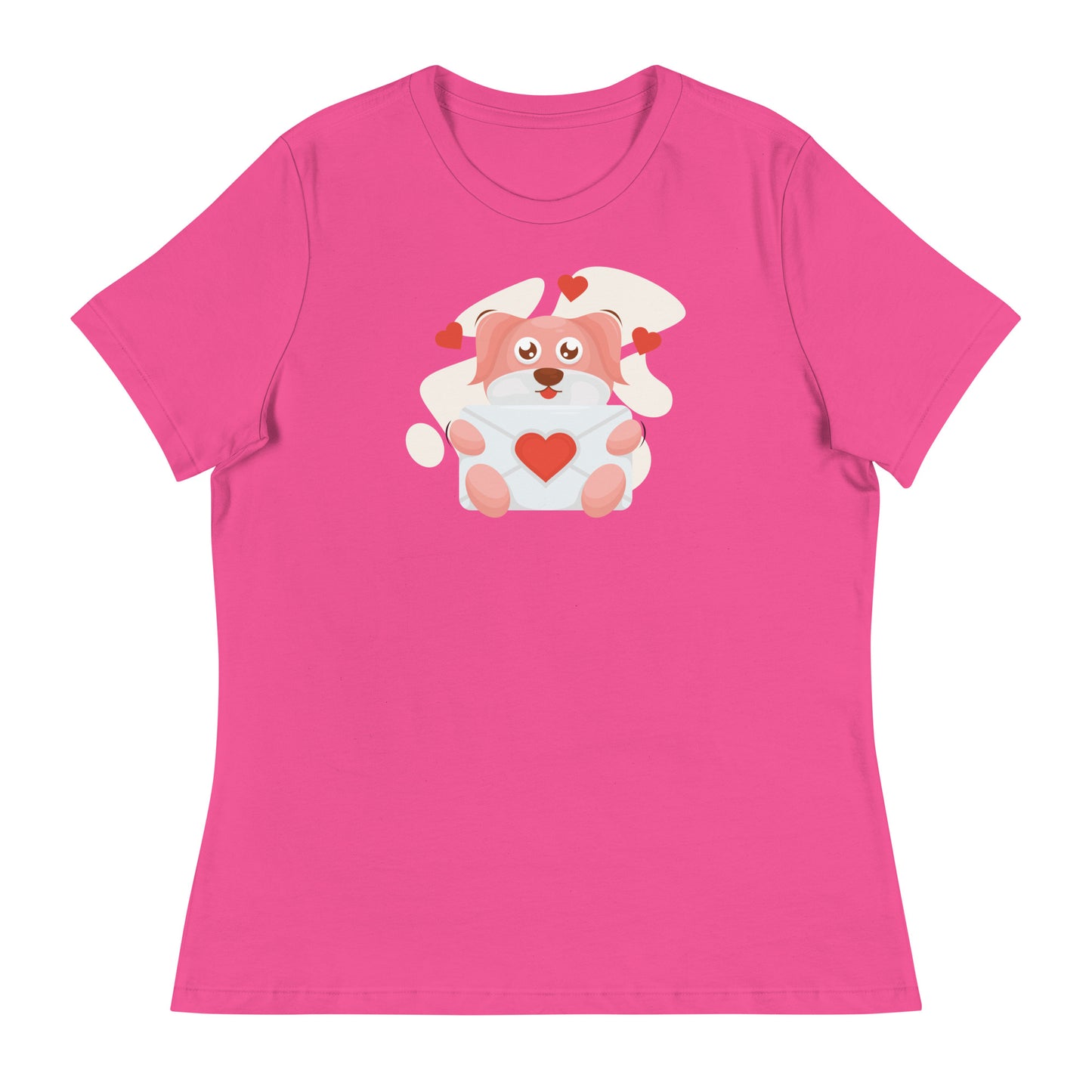 Women's Relaxed T-Shirt Puppy Love