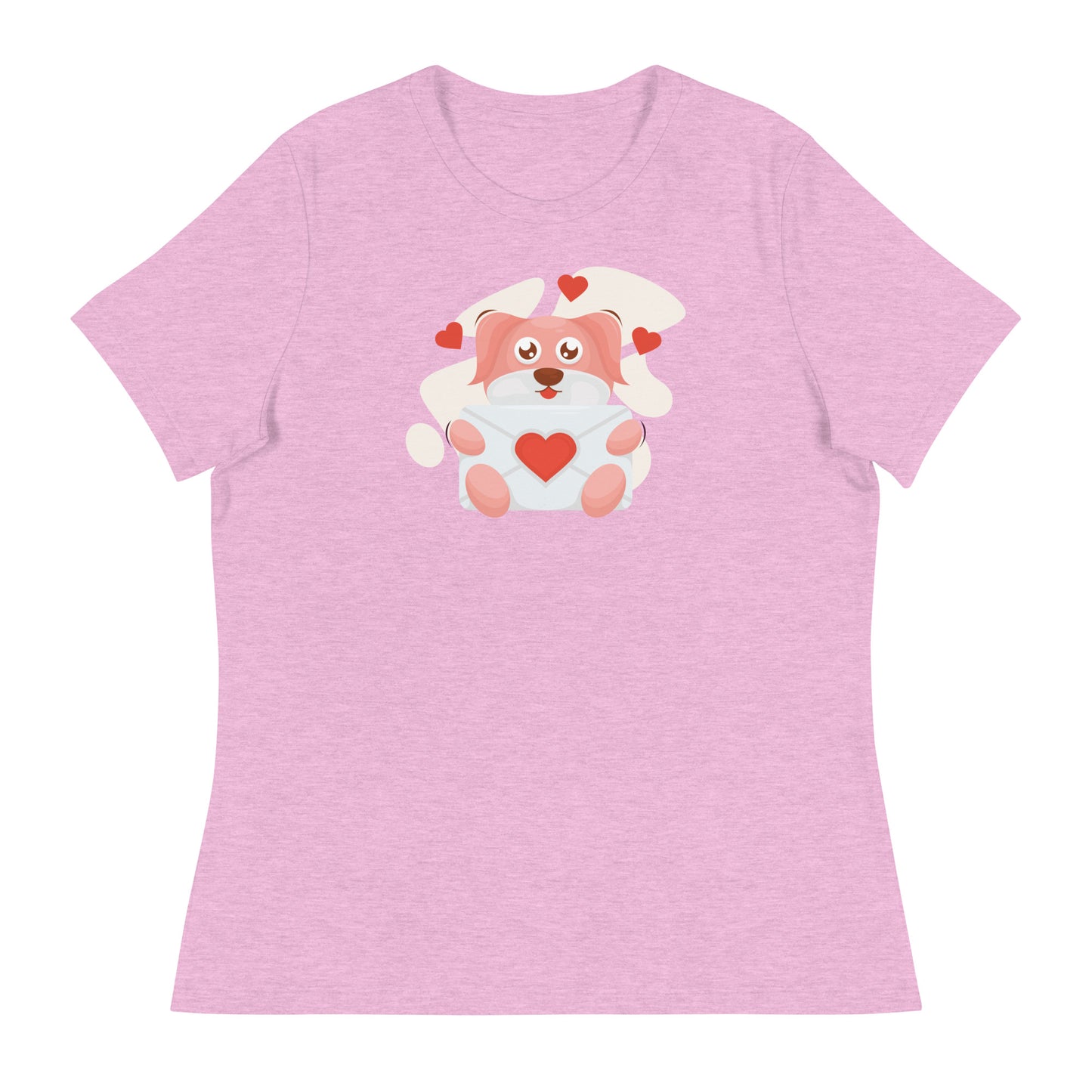 Women's Relaxed T-Shirt Puppy Love