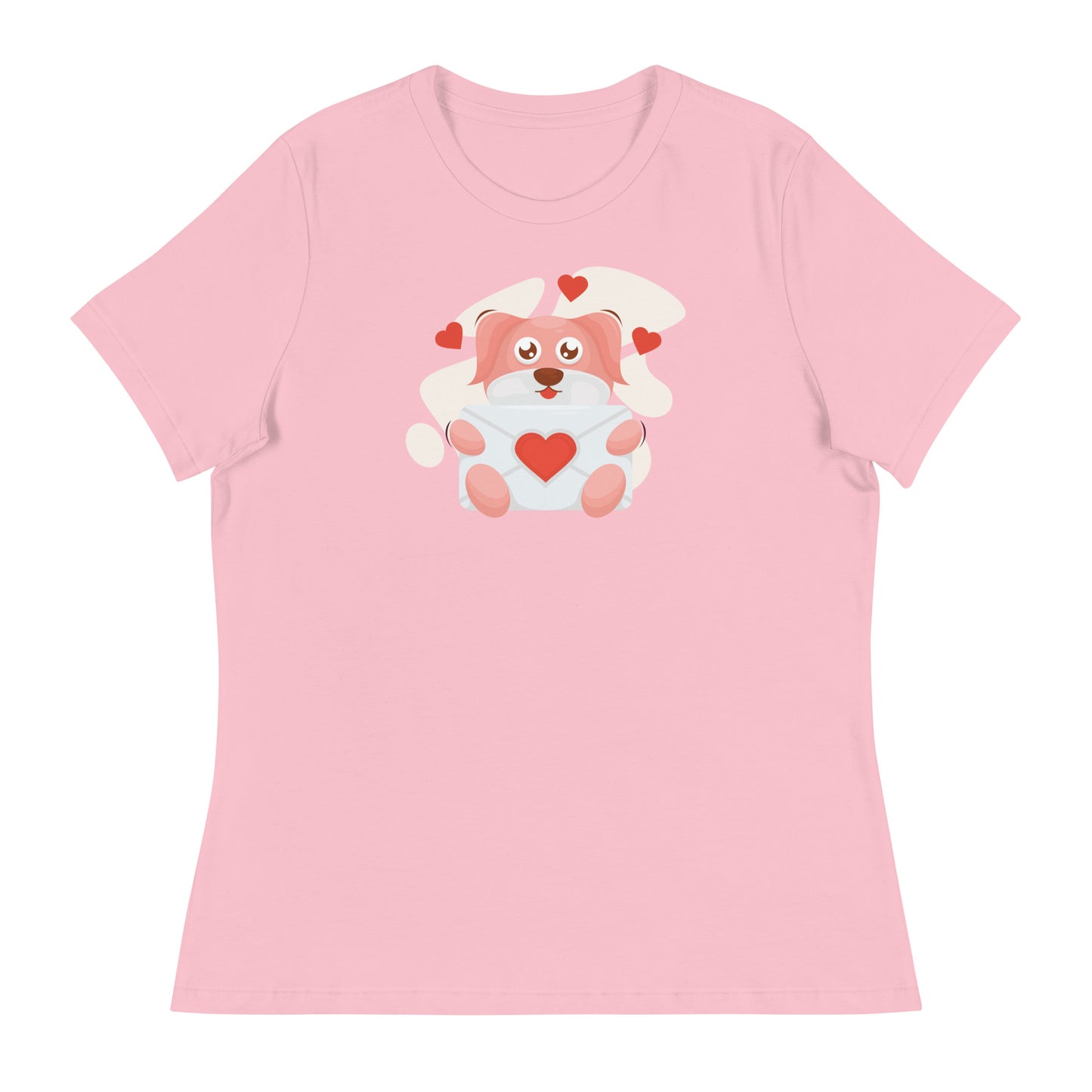 Women's Relaxed T-Shirt Puppy Love